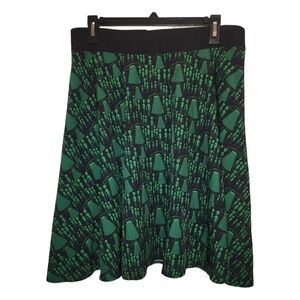 Unique Vintage RARE Alien Invasion Retro Circle Skirt, Size 3X. NWT